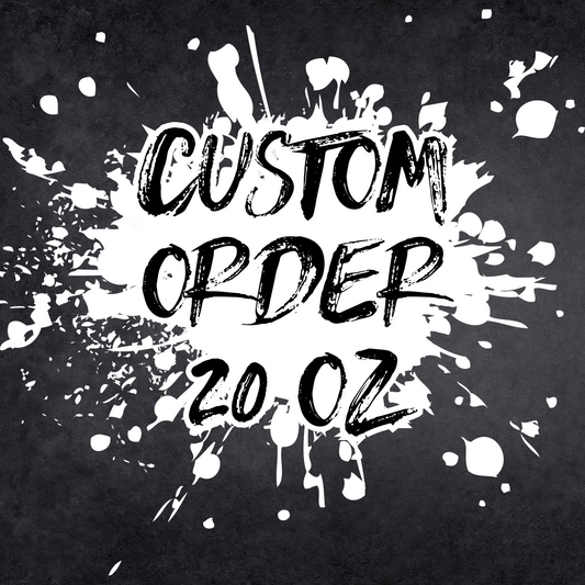 20 oz custom tumbler